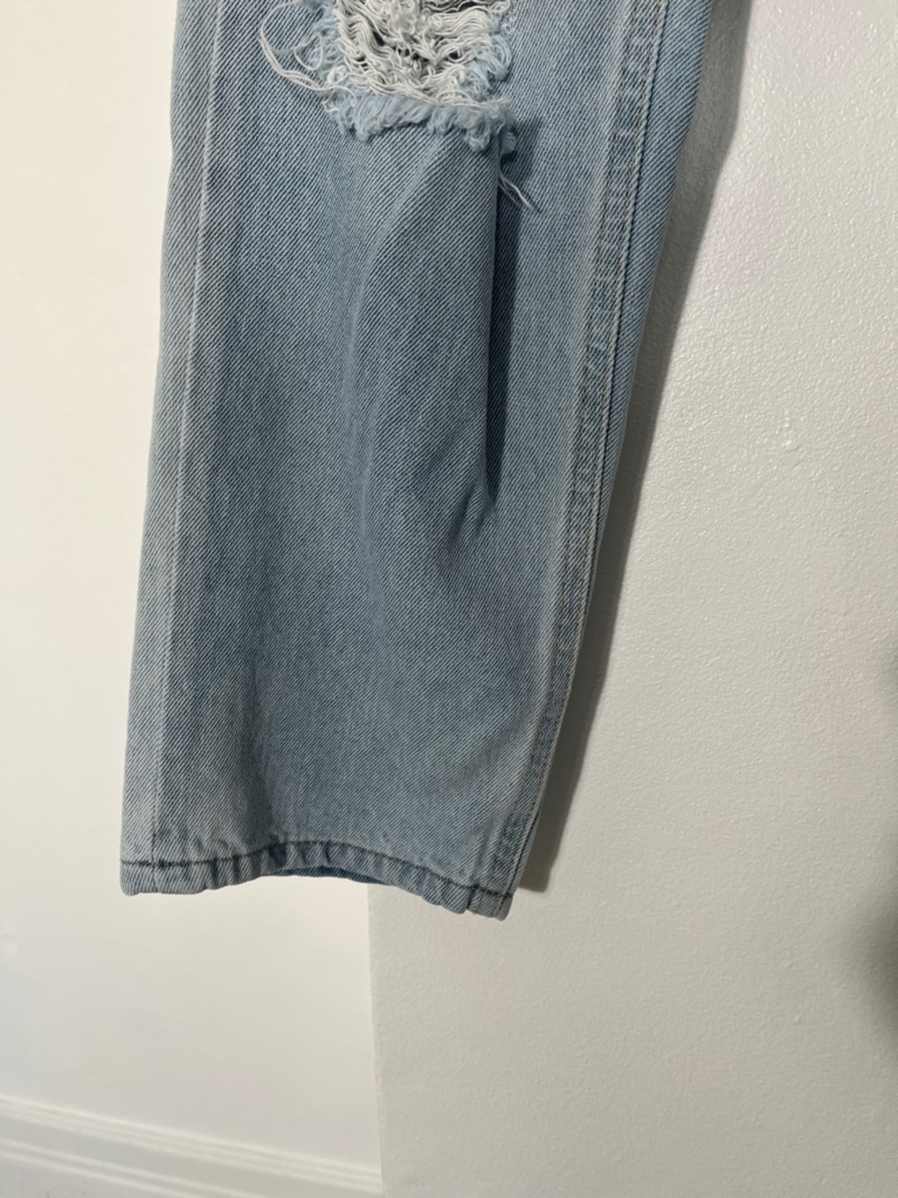 Rewash Women's Light Blue Straight Jeans - Picture 6 of 8